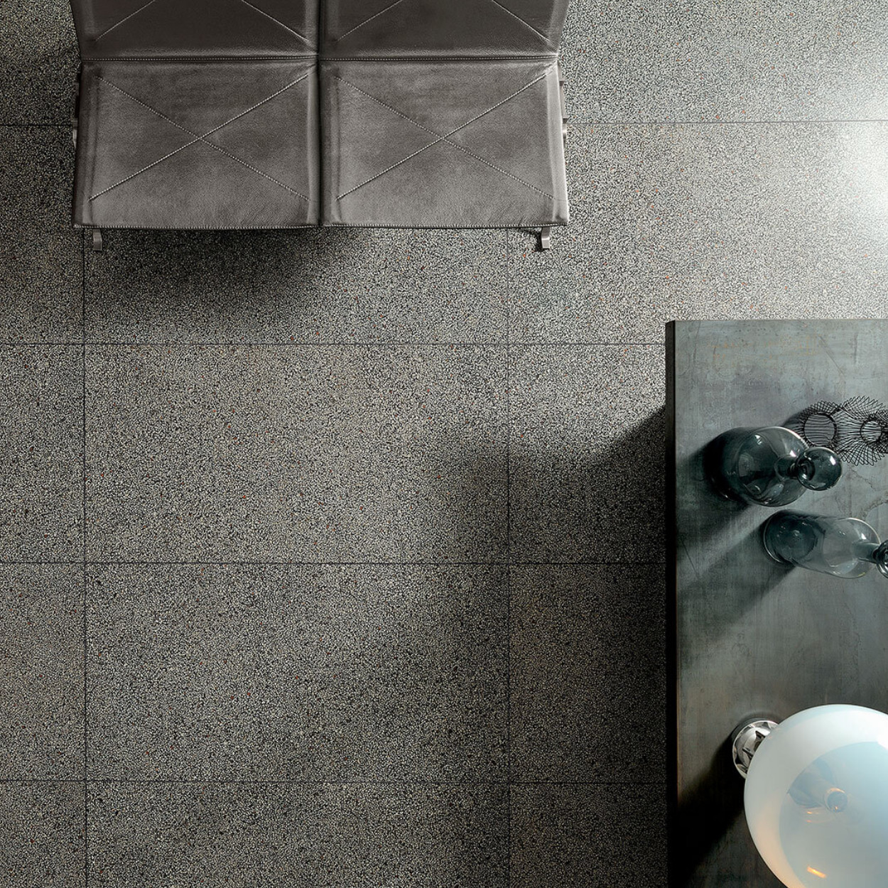 Terrazzo Mini Bucchero Vloertegel 60x60cm